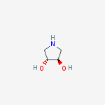 Structure of (3R,4R)-3,4-Pyrrolidinediol Hydrochloride