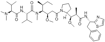Structure of dolastatin 10