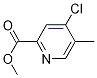 Structure of Methyl 4-chloro-5-Methylpicolinate