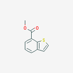 Structure of Methyl 1-benzothiophene-7-carboxylate
