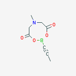 Structure of Propynylboronic acid MIDA ester