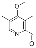 3-甲氧基-3,5-二甲基吡啶-2-甲醛结构式