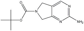 Structure of tert-Butyl 2-amino-5H-pyrrolo[3,4-d]pyrimidine-6(7H)-carboxylate