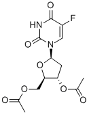 Structure of 3,5-DI-O-ACETYL-5-FLUORO-2-DEOXYURIDINE