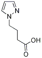 Structure of 4-(1H-pyrazol-1-yl)butanoic acid(SALTDATA: FREE)