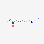 Structure of 6-Azidohexanoic acid Methyl ester