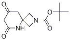 Structure of 2,5-Diazaspiro[3.5]nonane-2-carboxylic acid, 6,8-dioxo-, 1,1-dimethylethyl ester