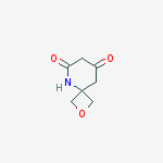 2-Oxa-5-azaspiro[3.5]nonane-6,8-dione结构式