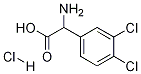 Chemical structure of 2-AMino-2-(3,4-dichlorophenyl)acetic Acid Hydrochloride