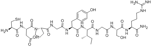 Structure of CDPGYIGSR-NH2