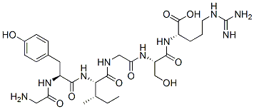 Structure of glycyl-tyrosyl-isoleucyl-glycyl-seryl-arginine