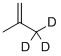 Structure of 2-METHYL-D3-PROPENE