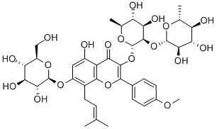 Structure of Epimedin A