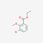 Structure of Ethyl 3-bromo-2-methoxybenzoate