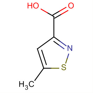 Structure of 3-Isothiazolecarboxylic acid, 5-methyl-