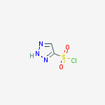 Structure of 2H-1,2,3-Triazole-4-sulfonyl chloride