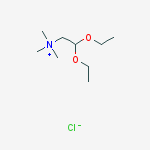 Structure of BETAINEALDEHYDE DIETHYLACETAL CHLORIDE