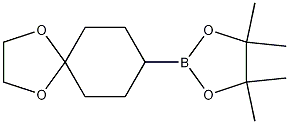 Structure of 8-(4,4,5,5-Tetramethyl-1,3,2-dioxaborolan-2-yl)-1,4-dioxaspiro[4.5]decane