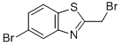 Structure of 5-BROMO-2-(BROMOMETHYL)BENZOTHIAZOLE