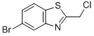 Structure of 5-BROMO-2-(CHLOROMETHYL)-1,3-BENZOTHIAZOLE