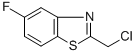 Structure of Benzothiazole, 2-(chloromethyl)-5-fluoro-