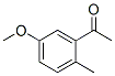 Structure of ETHANONE,1-(5-METHOXY-2-METHYLPHENYL)-