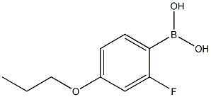 Structure of (2-Fluoro-4-propoxyphenyl)boronic acid