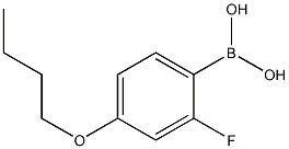 Structure of (4-Butoxy-2-fluorophenyl)boronic acid