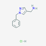 Structure of C-(1-Benzyl-1H-pyrazol-4-yl)-methylamine hydrochloride