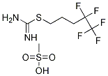 Structure of S-(4,4,5,5,5-Pentafluoropentyl)isothiourea Methanesulfonate