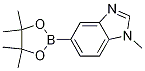 Structure of 1-Methyl-5-(4,4,5,5-tetramethyl-1,3,2-dioxaborolan-2-yl)-1H-benzimidazole