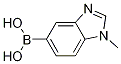 Structure of (1-Methyl-1H-benzimidazol-5-yl)boronic acid