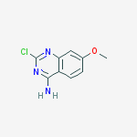 Structure of 2-chloro-7-methoxyquinazolin-4-amine