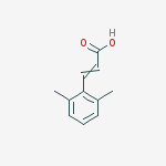 Structure of (2e)-3-(2,6-dimethylphenyl)acrylic Acid