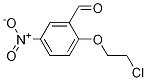 Structure of 2-(2-Chloroethoxy)-5-nitrobenzaldehyde
