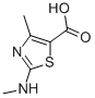 Structure of 4-METHYL-2-METHYLAMINO-THIAZOLE-5-CARBOXYLIC ACID