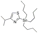 Structure of Tributyl-(4-propan-2-yl-1,3-thiazol-2-yl)stannane