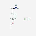 (1S)-1-(4-ethoxyphenyl)ethanamine,hydrochloride结构式