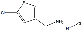Structure of (5-chlorothiophen-3-yl)methanamine hydrochloride