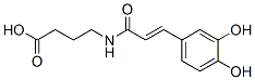 Chemical structure of N-caffeoyl-4-aminobutyric acid