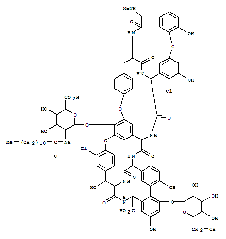 Structure of 1H,15H,34H-20,23:30,33-Dietheno-3,18:35,48-bis(iminomethano)-4,8:10,14:25,28:43,47-tetrametheno-28H-[1,14,6,22]dioxadiazacyclooctacosino[4,5-m][10,2,16]benzoxadiazacyclotetracosine,ristomycin A aglycone deriv.