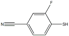Structure of 3-Fluoro-4-Mercaptobenzonitrile