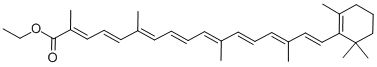 Structure of ETHYL BETA-APO-8'-CAROTENOATE (TRANS)