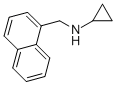 Structure of N-(1-naphthylmethyl)cyclopropanamine