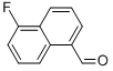 Structure of 5-Fluoro-1-naphthaldehyde 98%