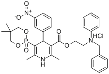 Structure of EFONIDIPINE HCL