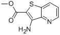 Structure of METHYL 3-AMINOTHIENO[3,2-B]PYRIDINE-2-CARBOXYLATE