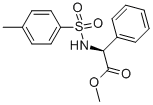 Structure of METHYL N-P-TOLUENESULFONYL-L-2-PHENYLGLYCINATE