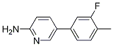 Structure of 5-(3-Fluoro-4-methylphenyl)pyridin-2-amine