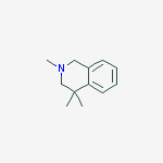 Structure of 2,4,4-trimethyl-1,3-dihydroisoquinoline